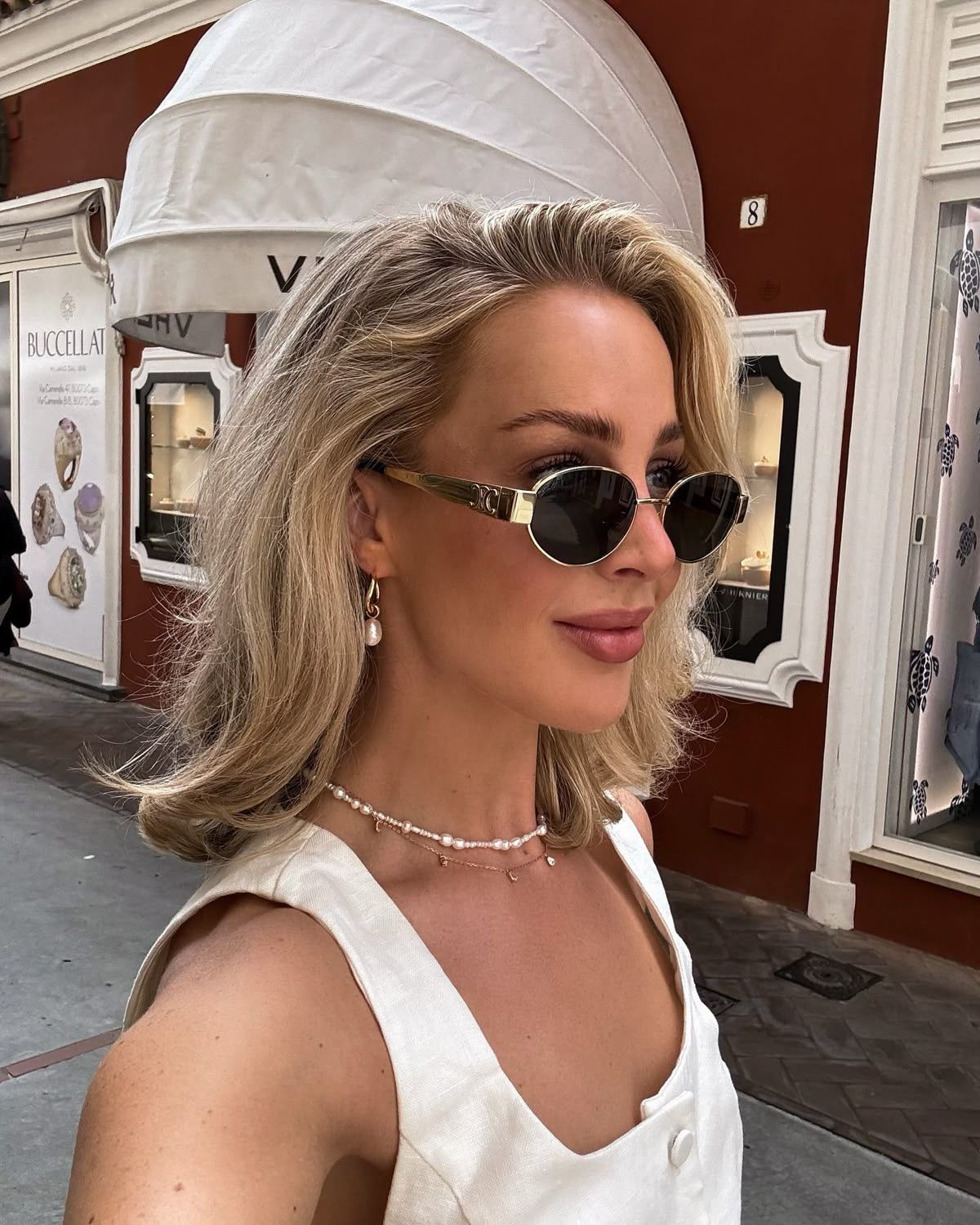 Celine Metal Sunglasses