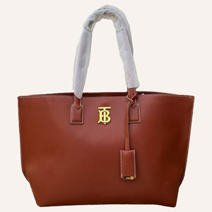 Burberry brown tote bag