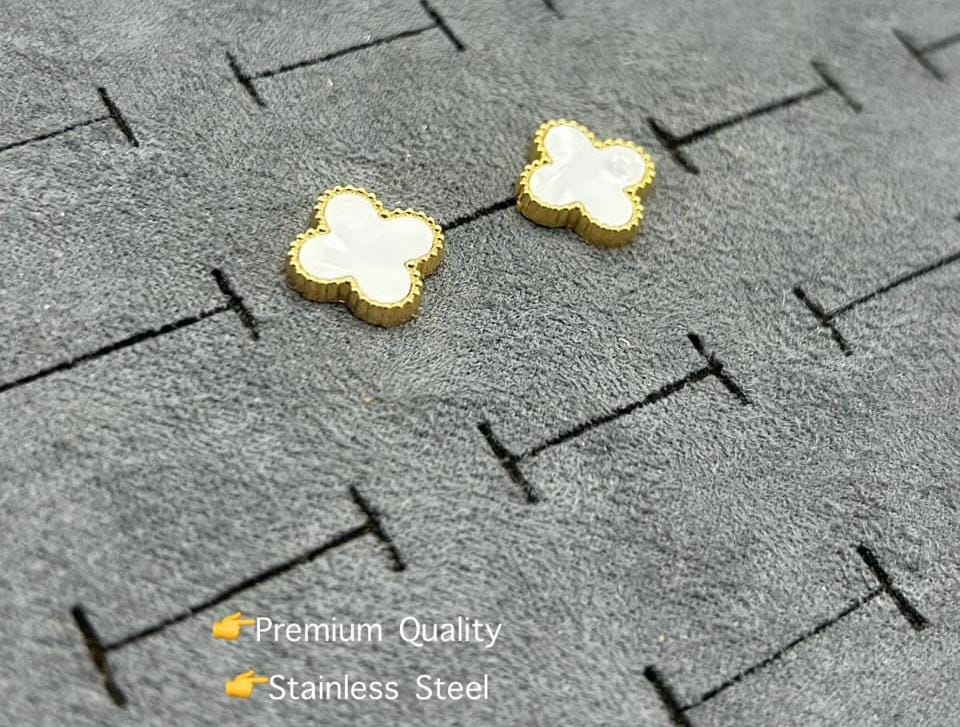 S.steel Clover Earrings