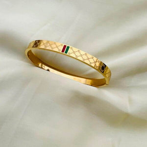 Delicate Stainless Steel Designer Bangle