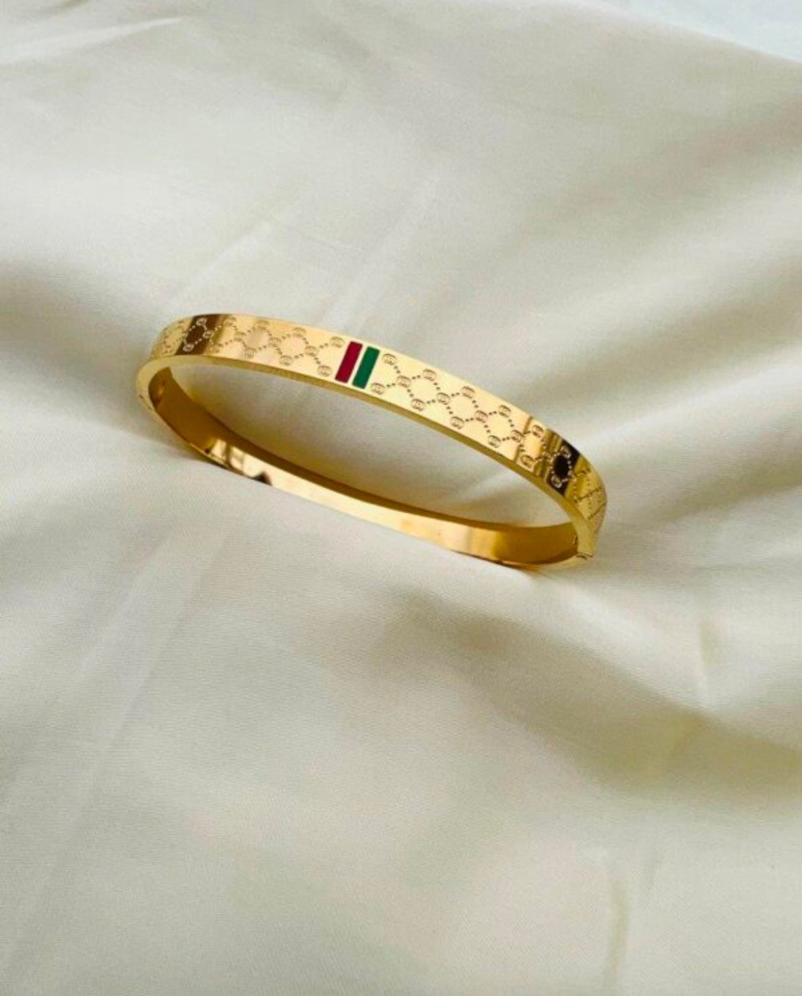 Delicate Stainless Steel Designer Bangle