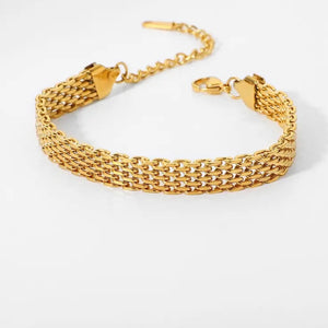 18k Gold Plated chain Bracelet