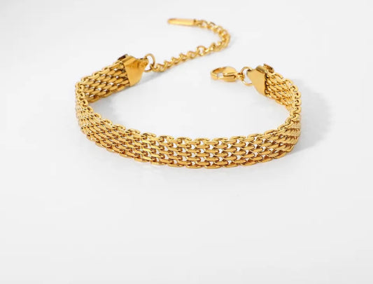 18k Gold Plated chain Bracelet