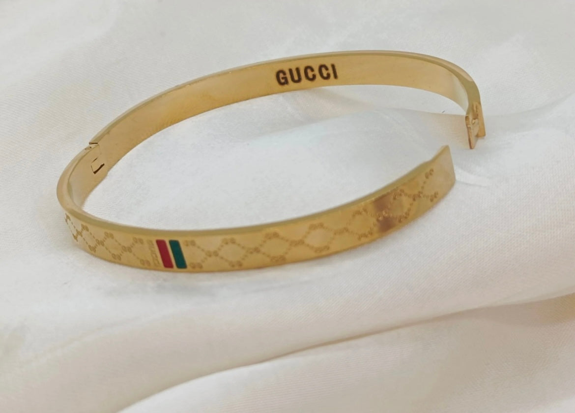 Delicate Stainless Steel Designer Bangle