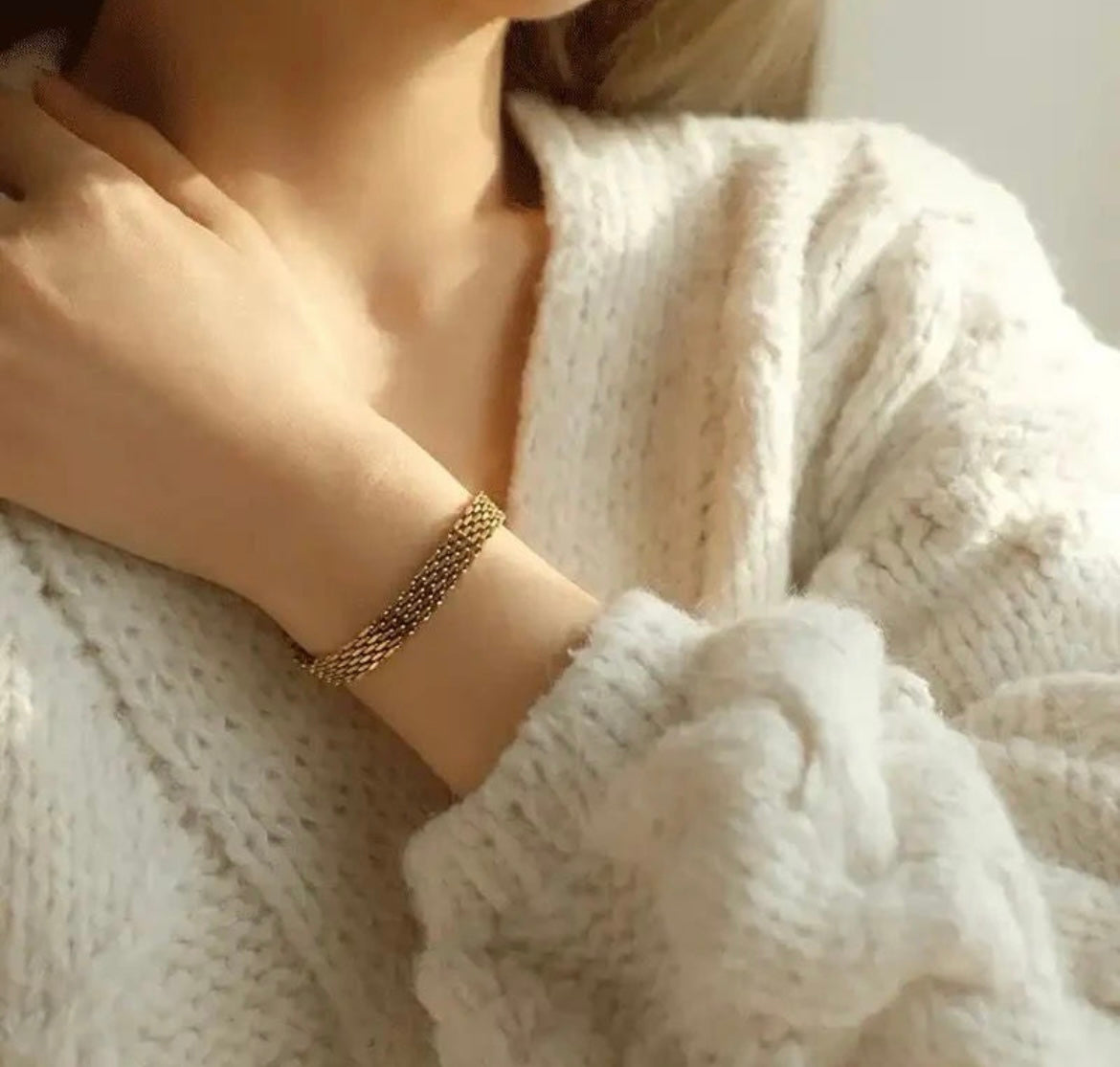 18k Gold Plated chain Bracelet