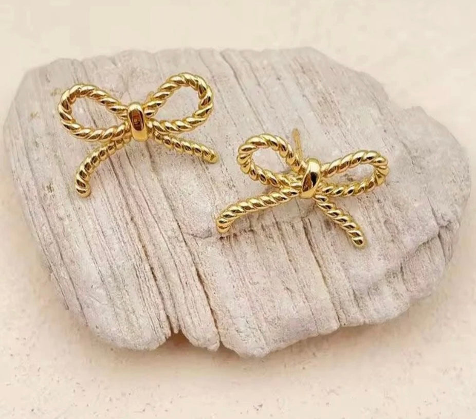 Large Bow Earrings