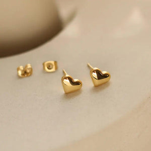 S.steel heart Earrings