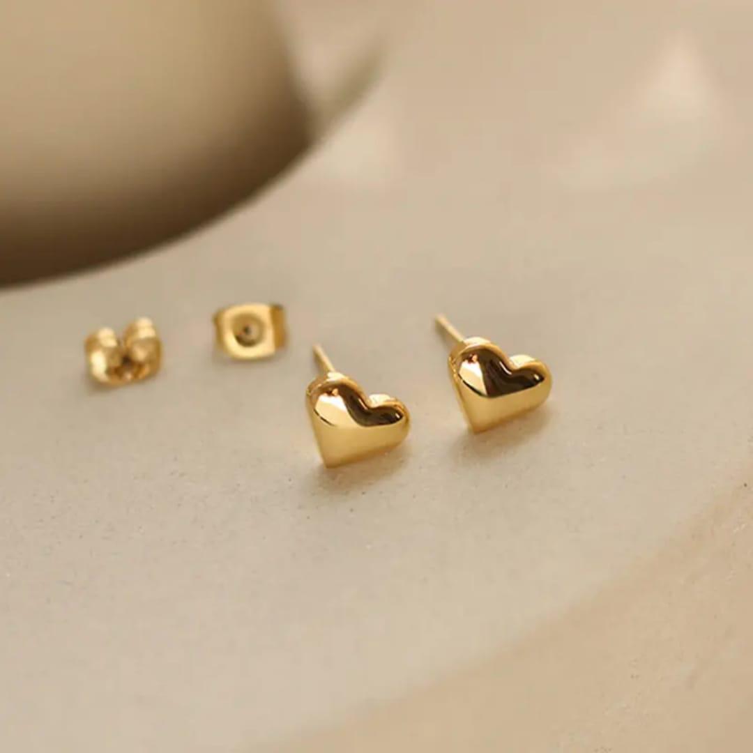 S.steel heart Earrings