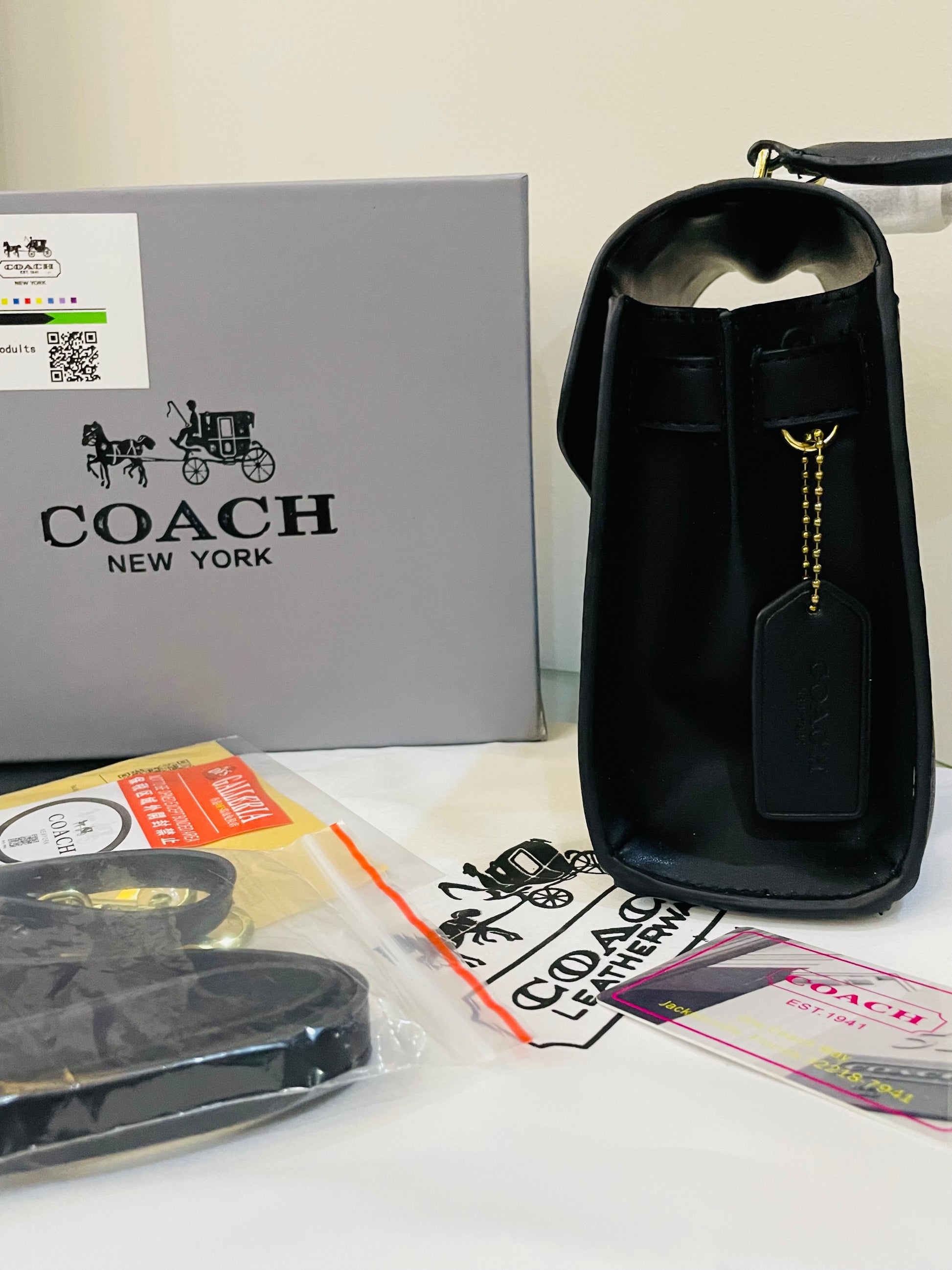 Coach sammy top handle