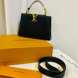 LV cappucine bb hand bag