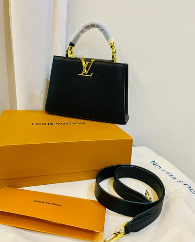 LV cappucine bb hand bag