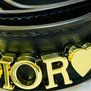 Lady dior black hand bag