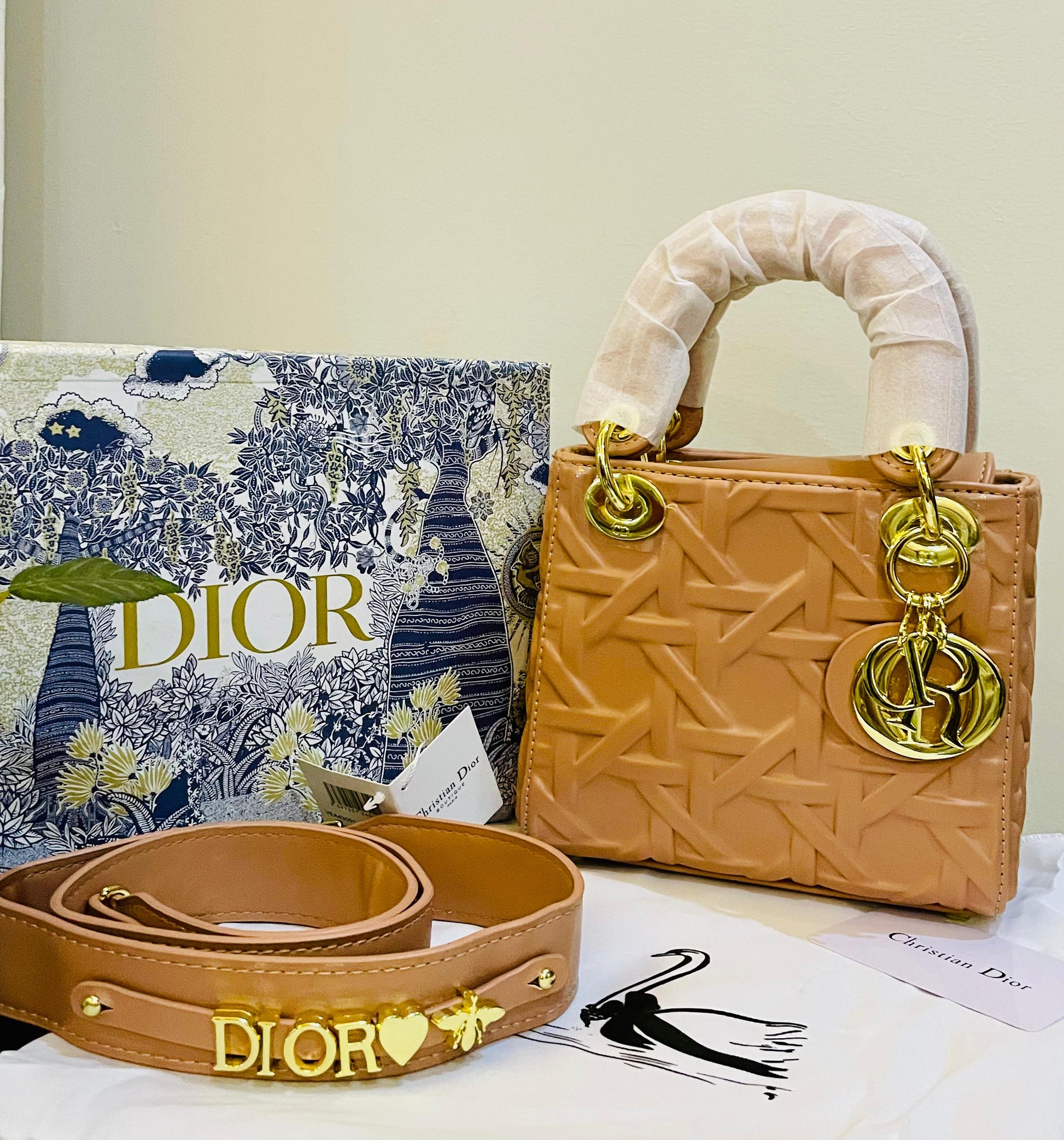 Lady dior hand bag