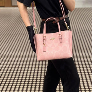 COACH Mollie Tote Bag – Pink (Premium Quality)