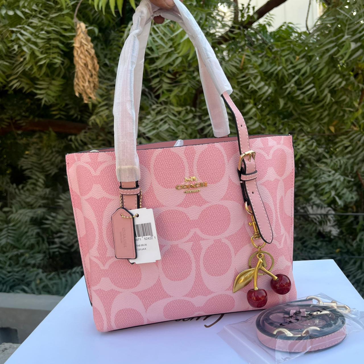 COACH Mollie Tote Bag – Pink (Premium Quality)