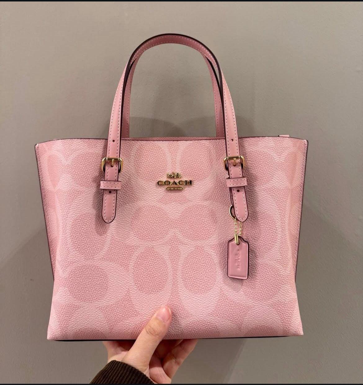 COACH Mollie Tote Bag – Pink (Premium Quality)