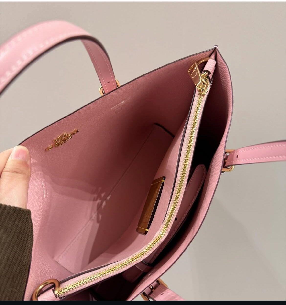 COACH Mollie Tote Bag – Pink (Premium Quality)