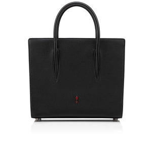 Christian Louboutin Paloma Tote Bag – Black & Red Leather Mini Studded Bag