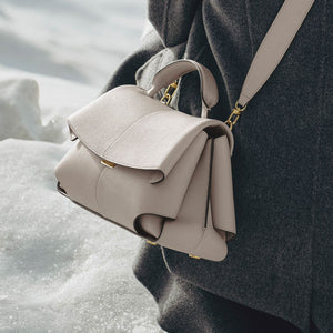 POLÈNE Mokki Handbag with Long Belt